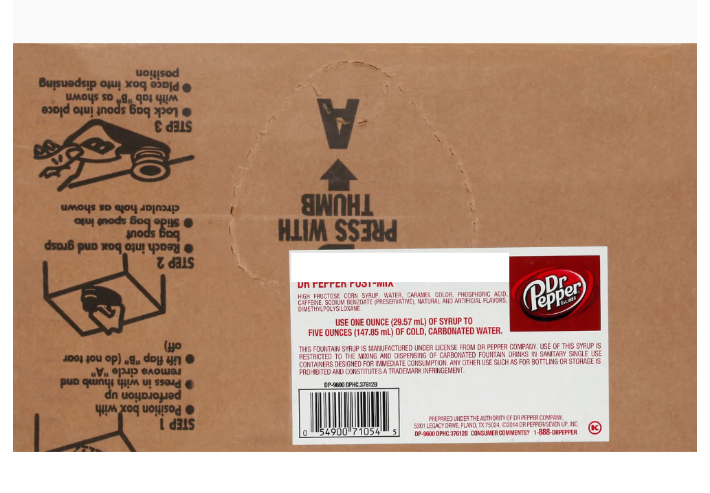 Dr Pepper product